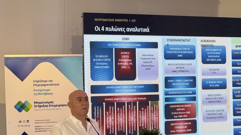 Εικόνα για την ανάρτηση «Forum Επιχειρηματικότητας & Καινοτομίας Δυτικής Μακεδονίας – Strategic Hub»