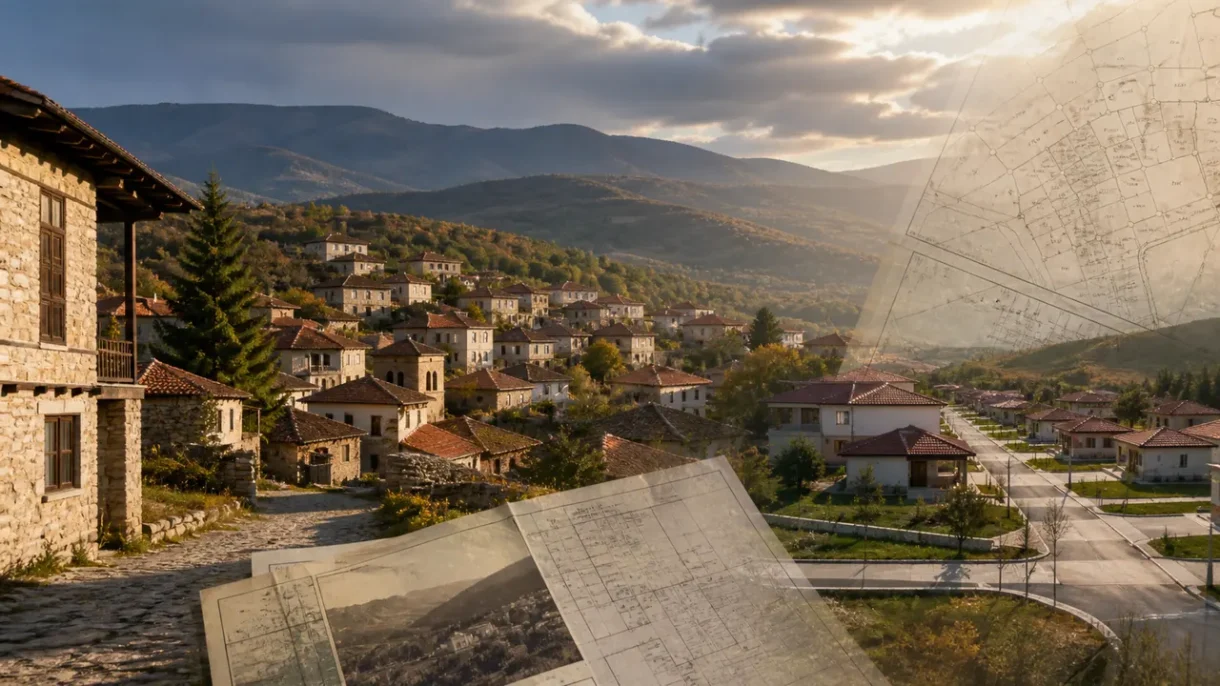 Θεματικό εικαστικό κοινότητας και μετεγκατάστασης